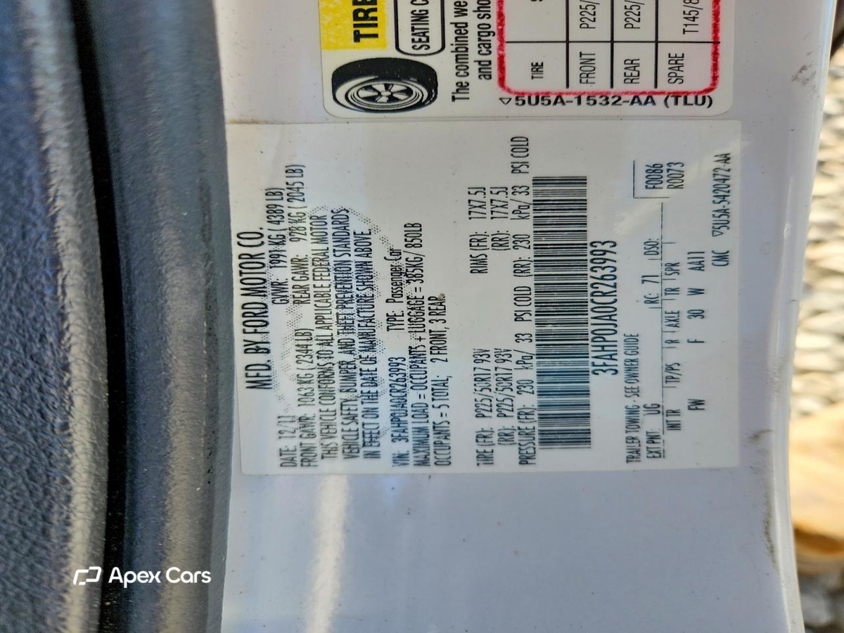 Ford Fusion 2012