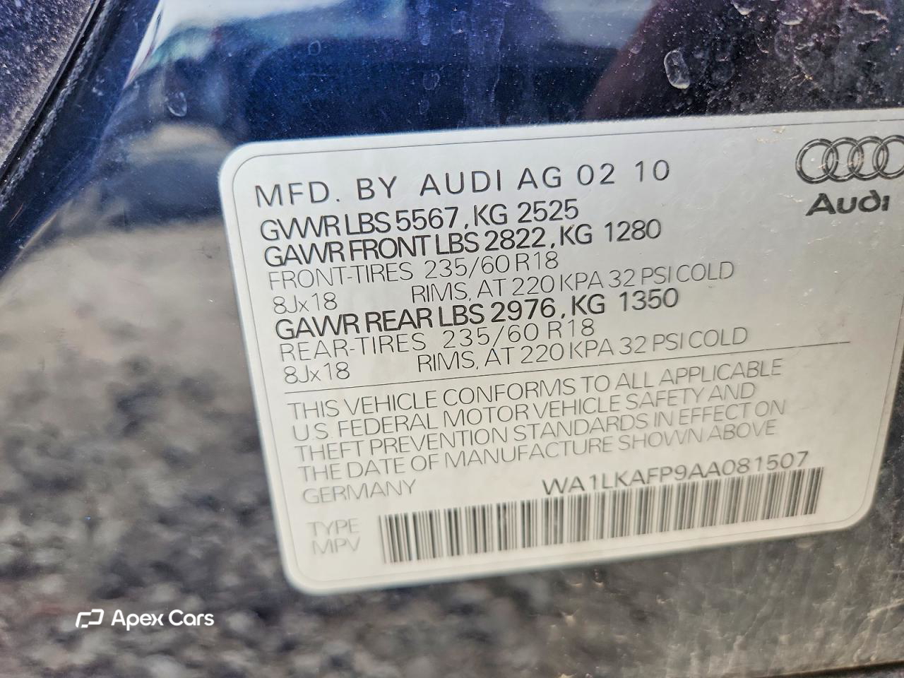 Audi Q5 2010