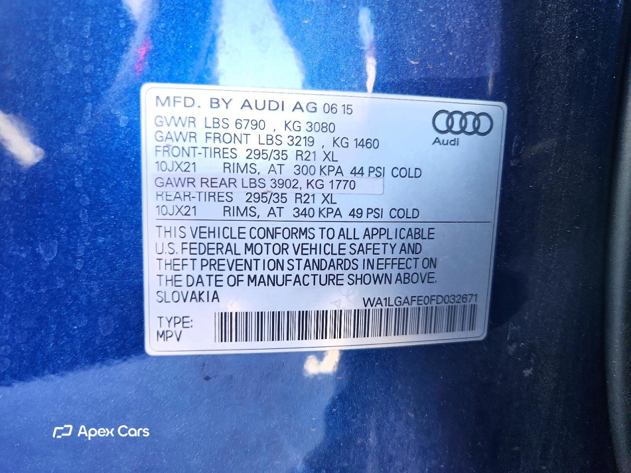 Audi Q7 2015
