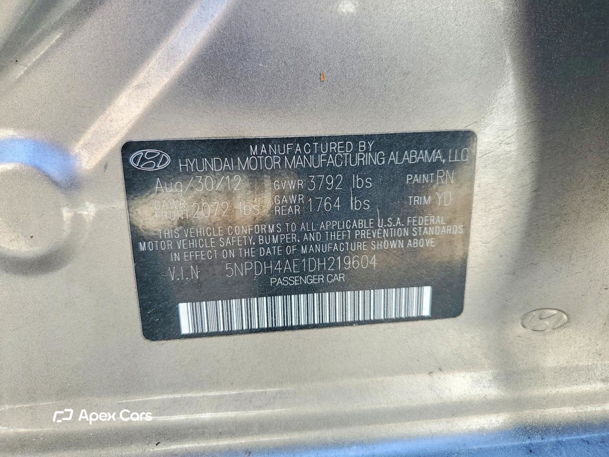 Hyundai Elantra 2013
