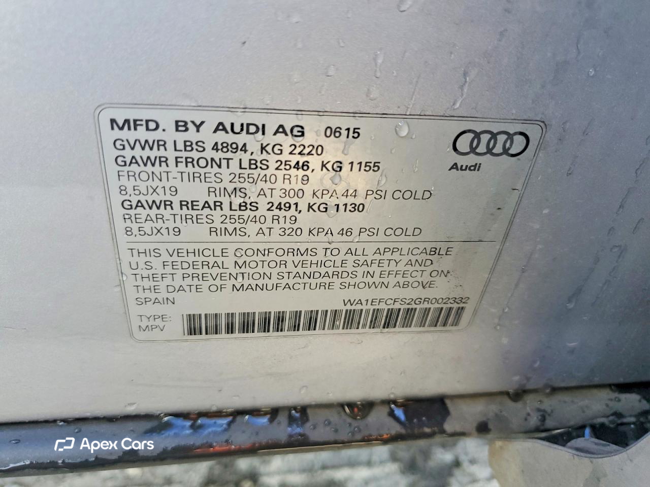 Audi Q3 2016