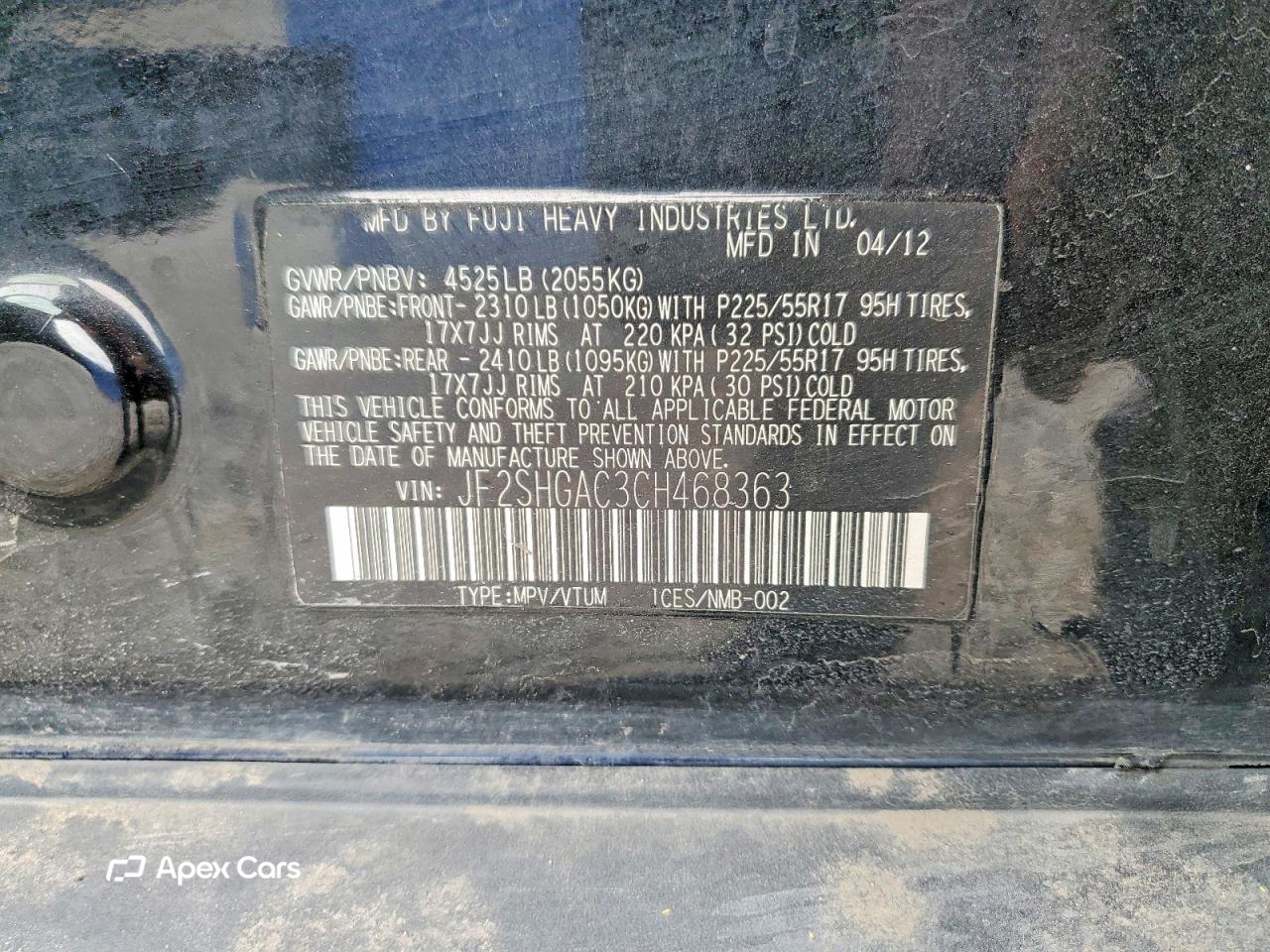 Subaru Forester 2012