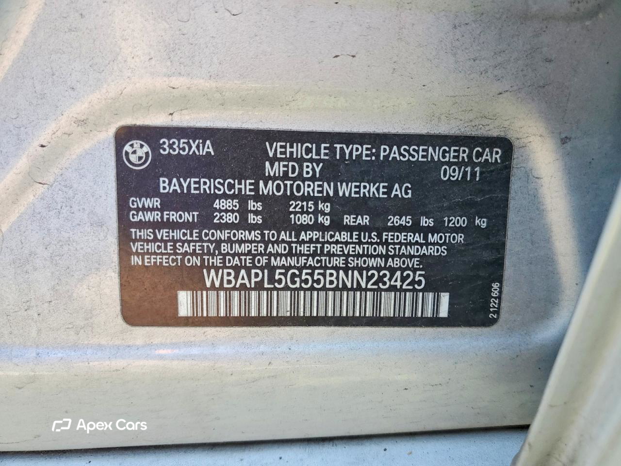 BMW Series 3 2011