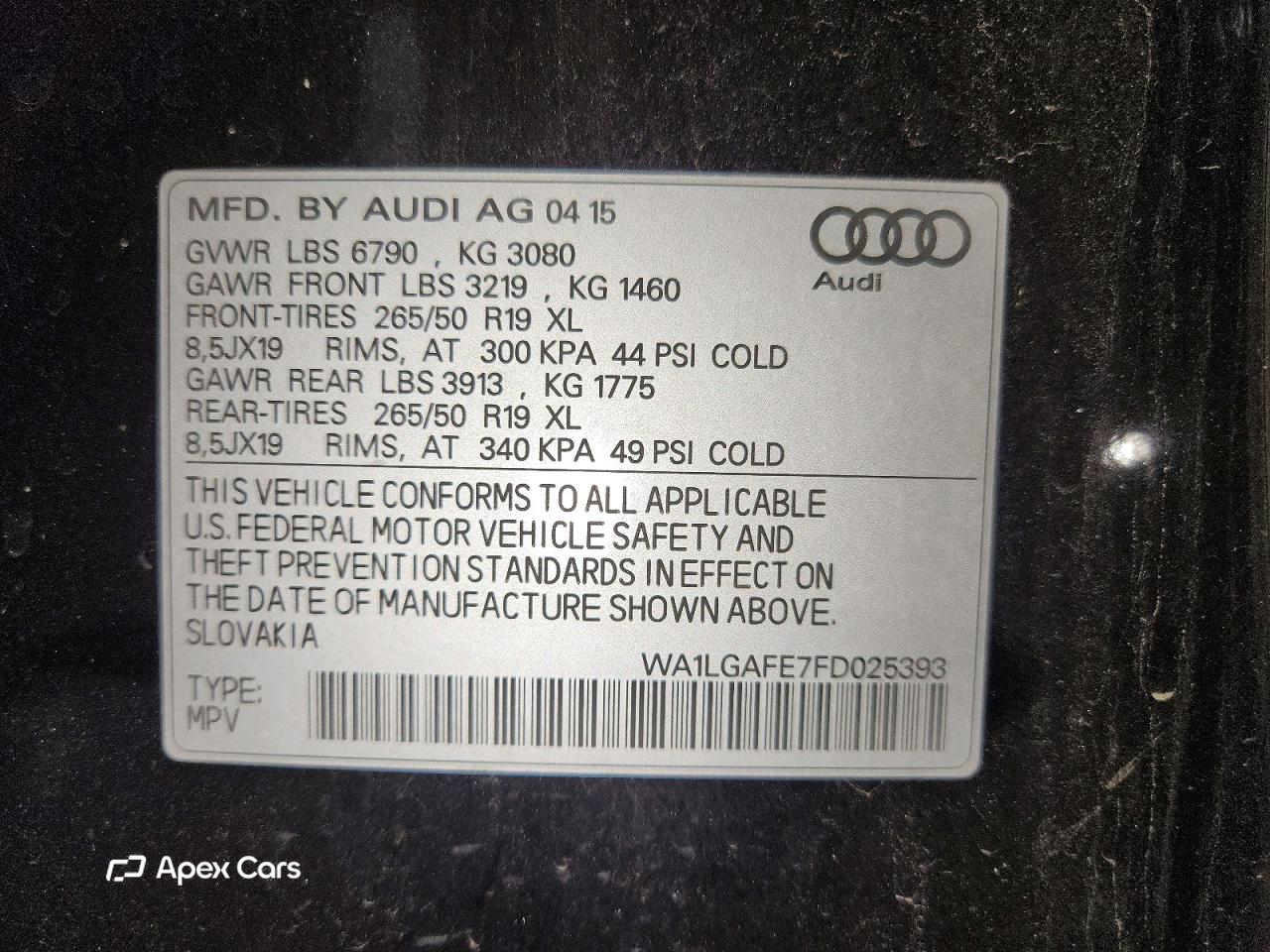 Audi Q7 2015