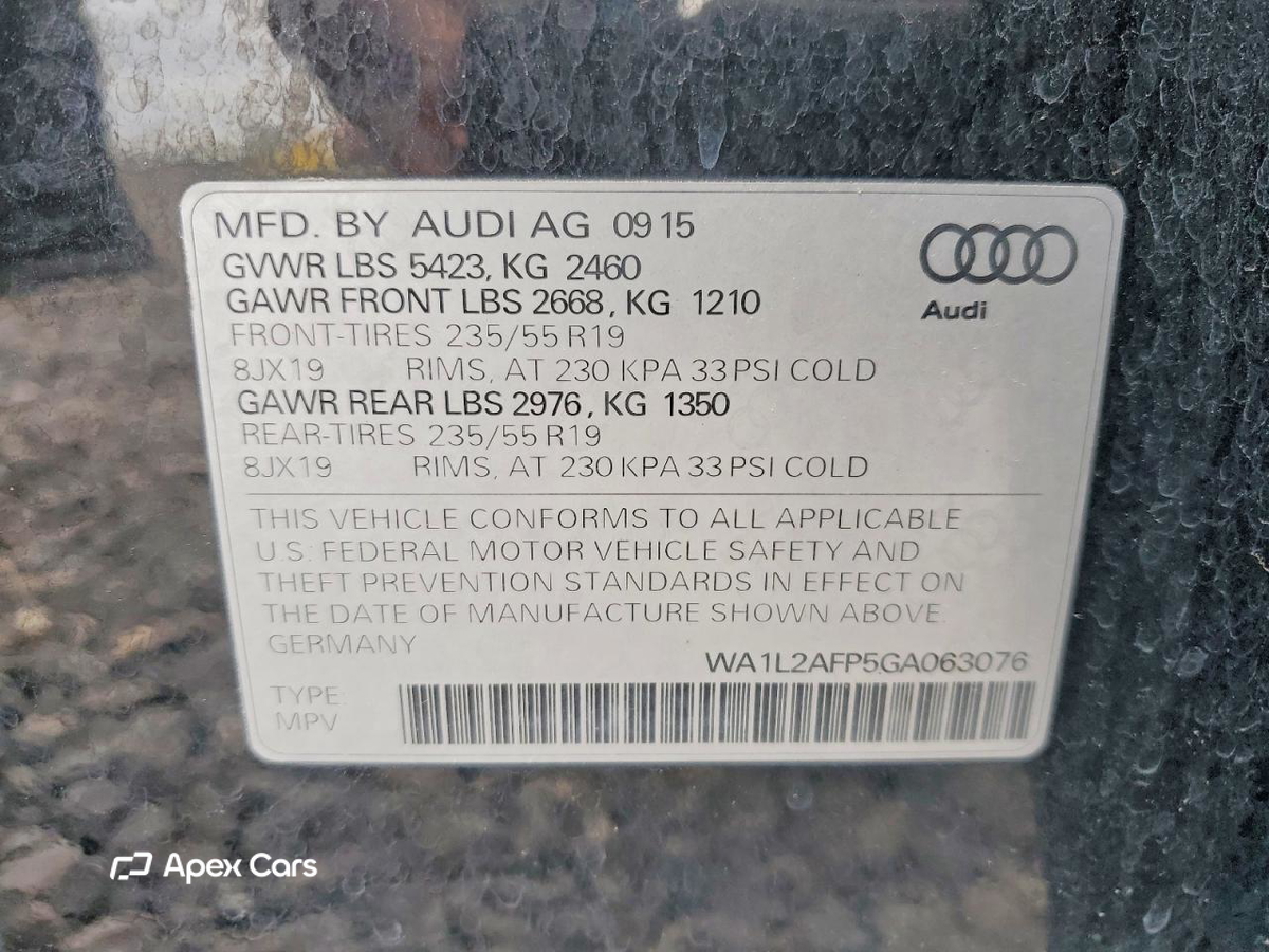 Audi Q5 2016