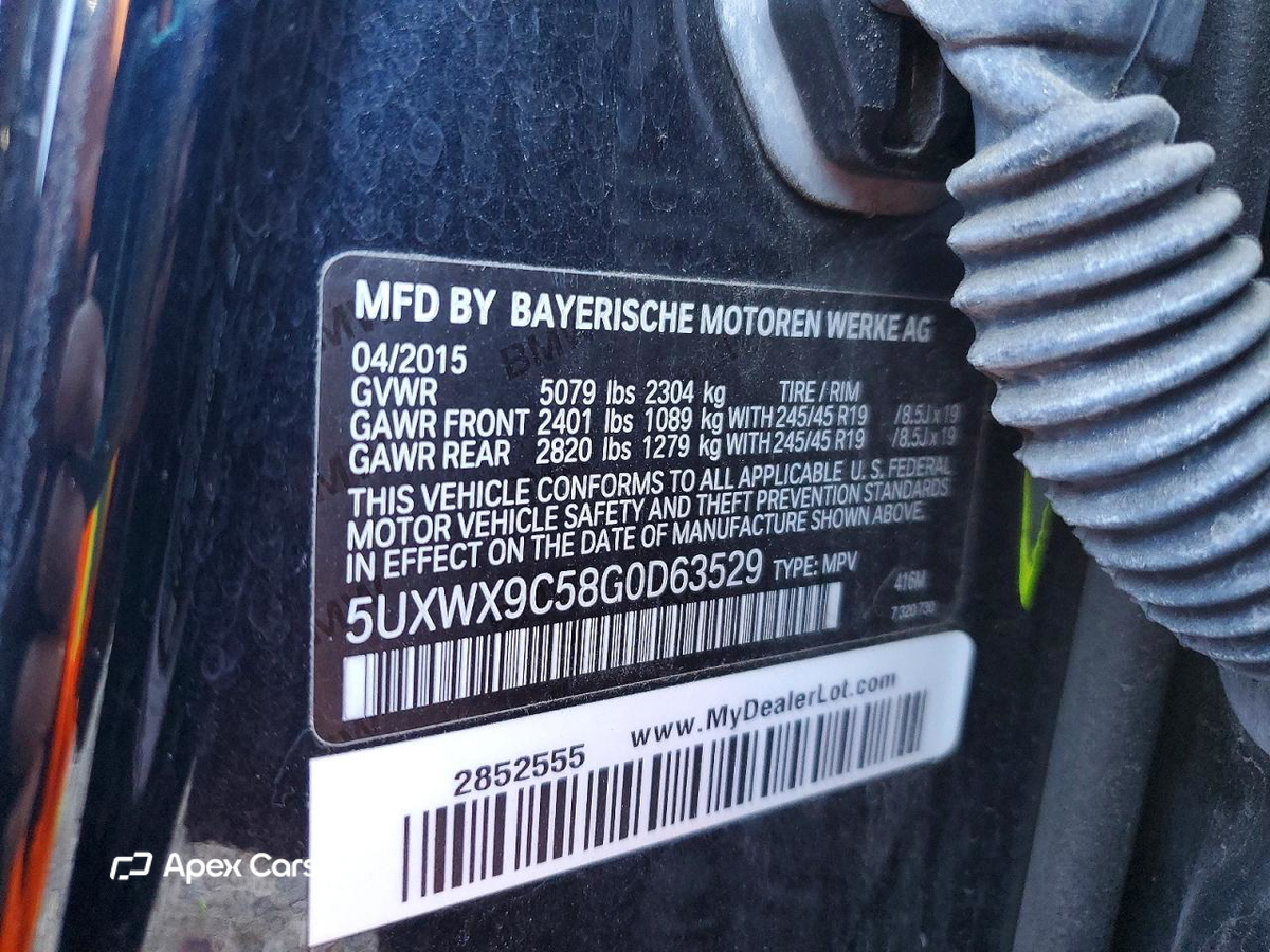 BMW X3 2016
