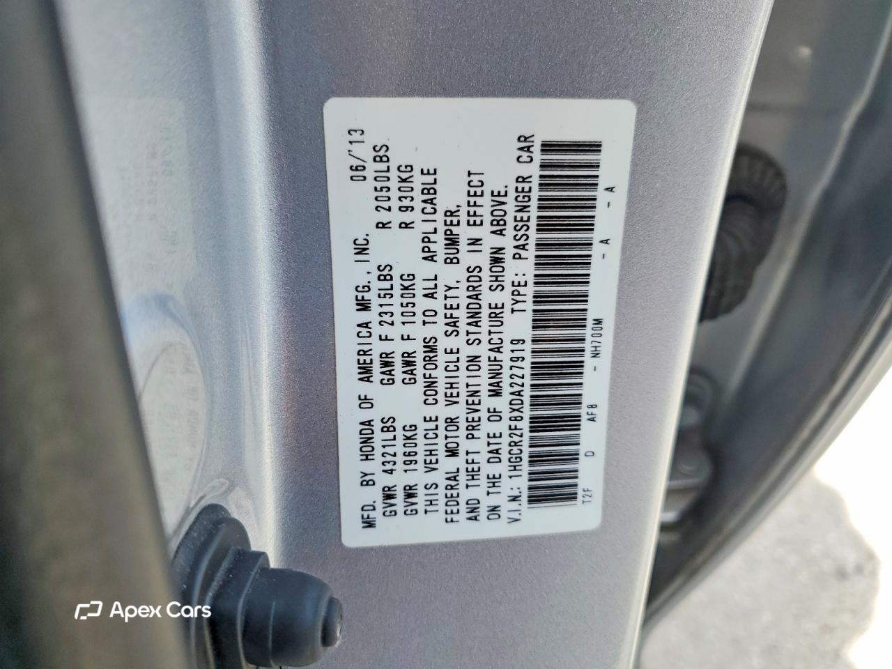 Honda Accord 2013