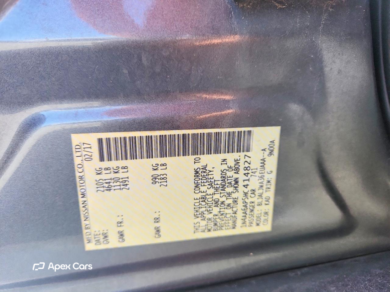 Nissan Maxima 2017