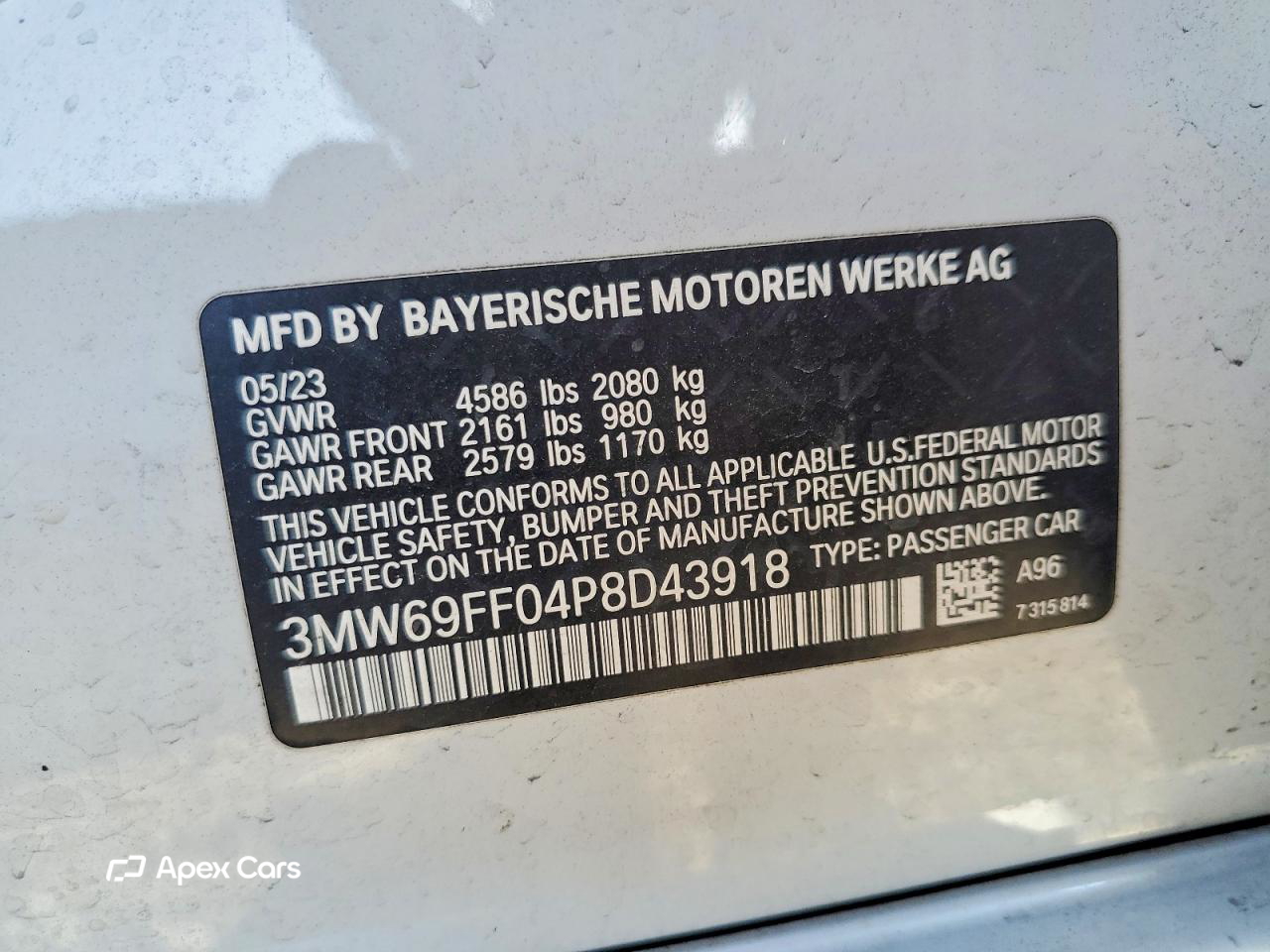 BMW Series 3 2023