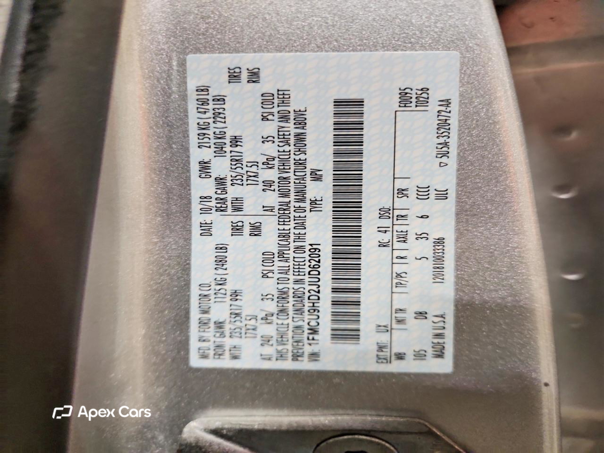 Ford Escape 2018