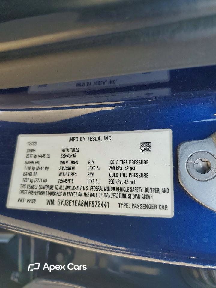 Tesla Model 3 2021