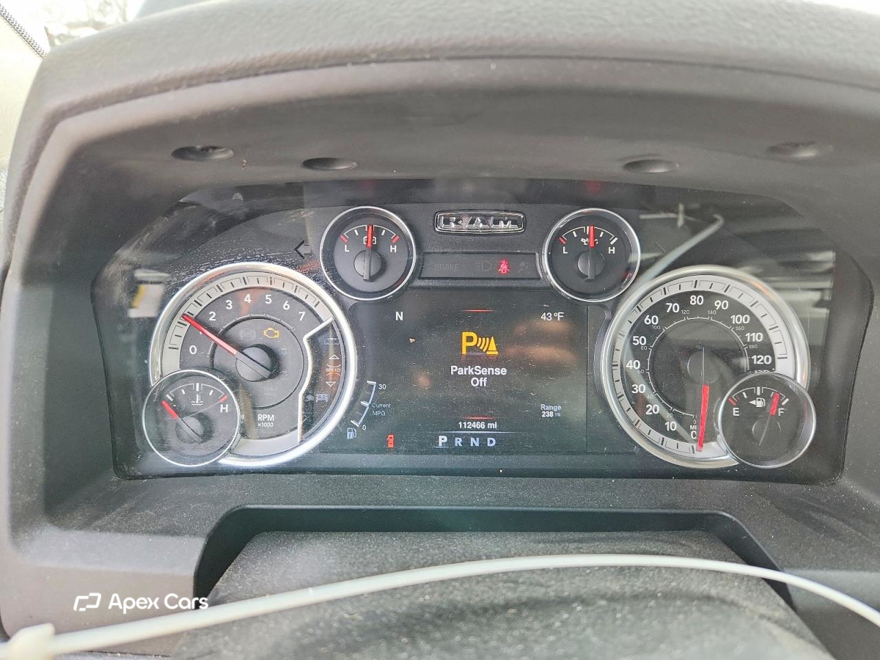 RAM 1500 2016