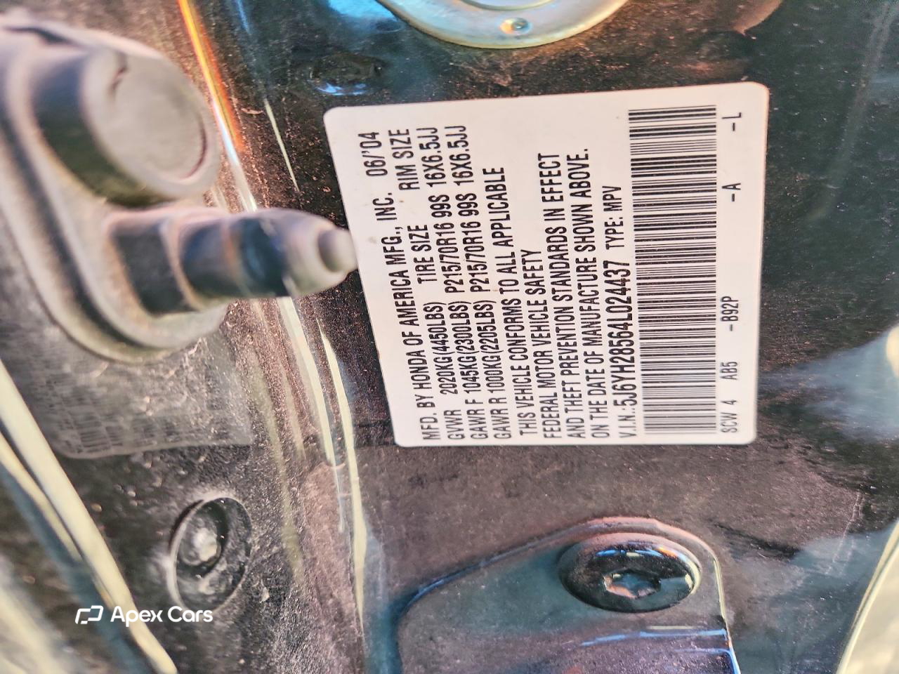 Honda Element 2004