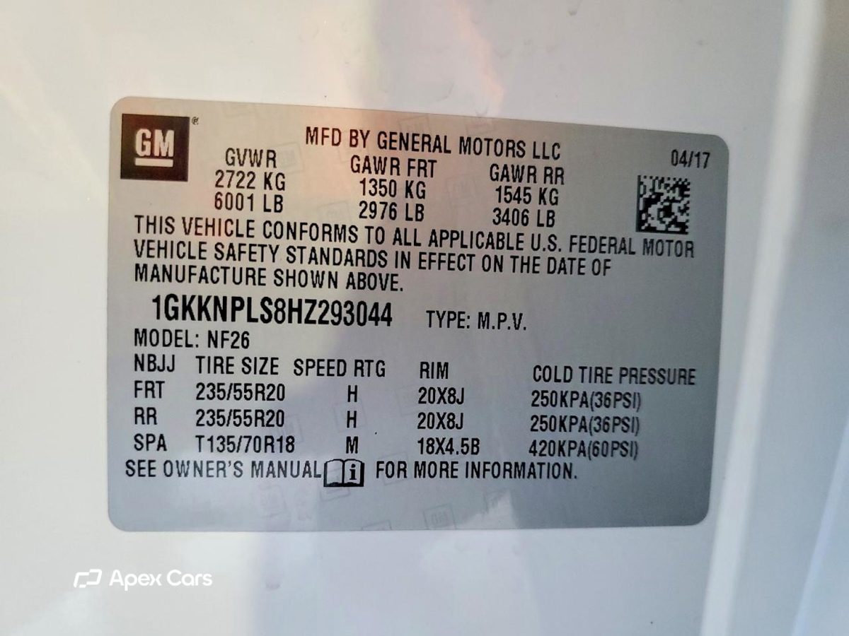GMC Acadia 2017