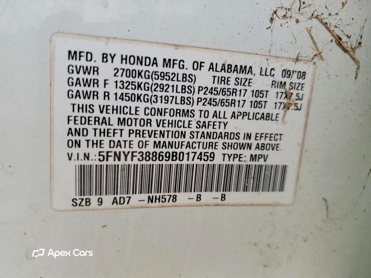Honda Pilot 2009