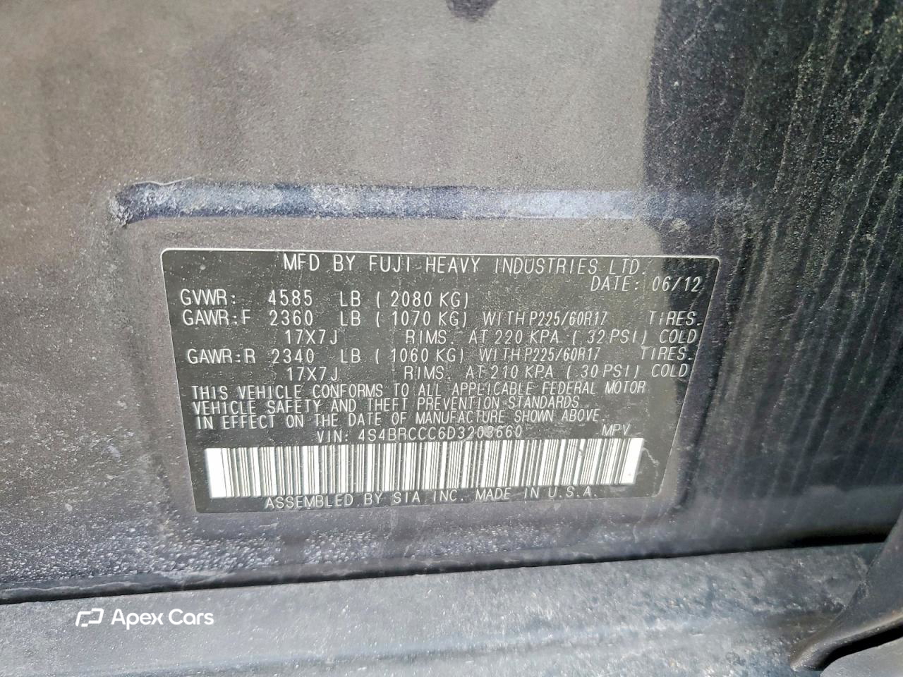 Subaru Outback 2013