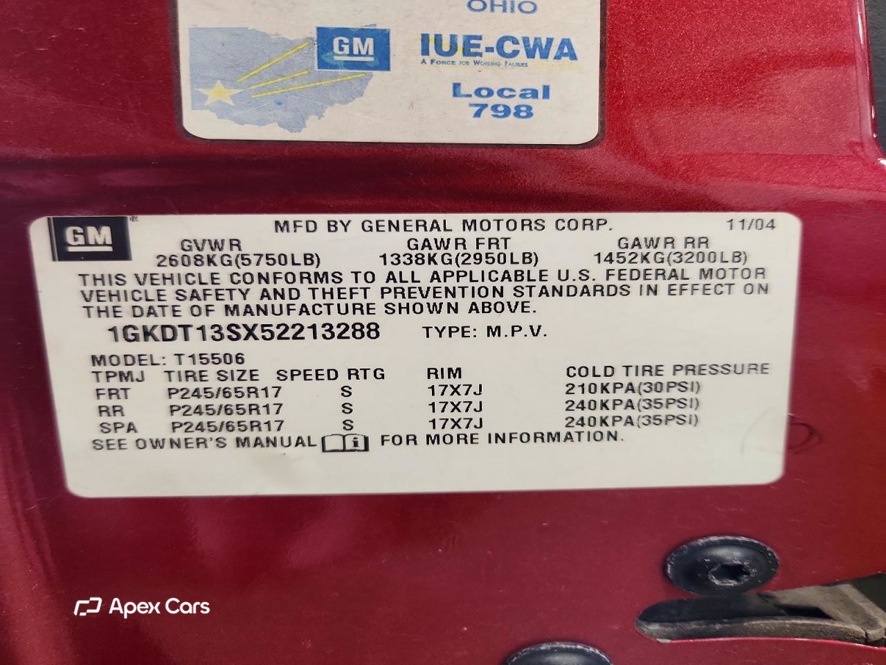GMC Envoy 2005