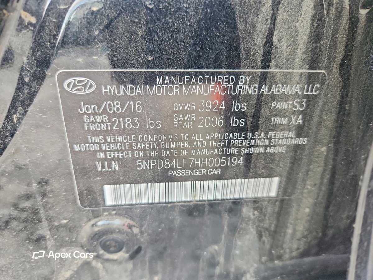 Hyundai Elantra 2017