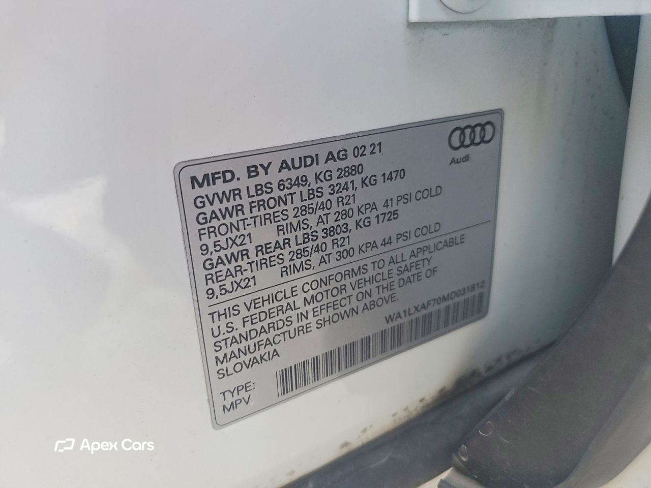 Audi Q7 2021