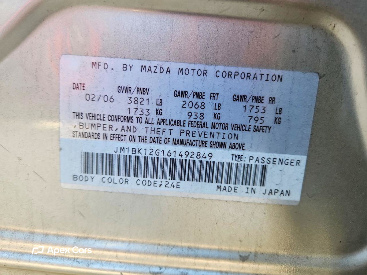 Mazda 3 2006