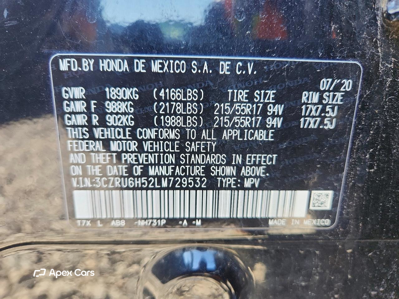 Honda HR-V 2020