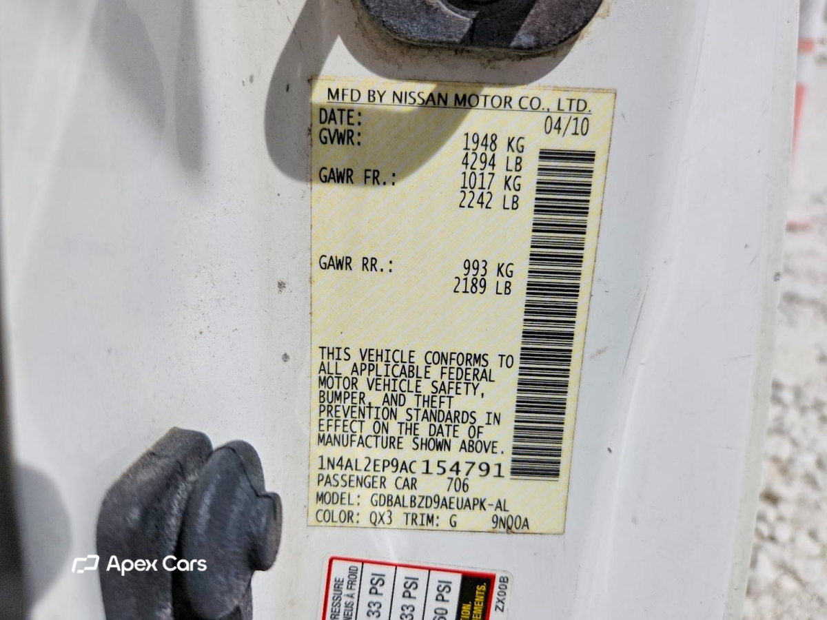 Nissan Altima 2010