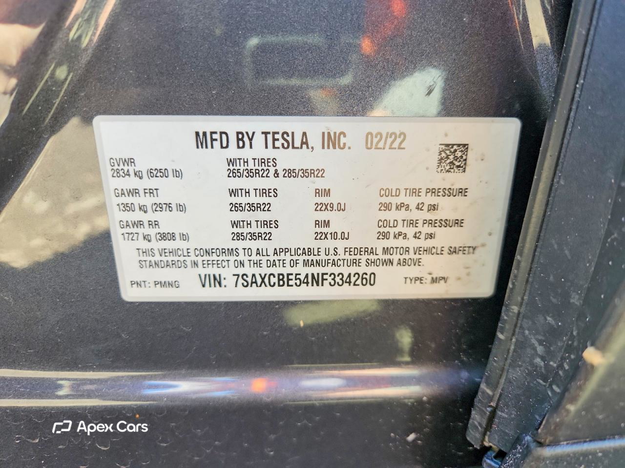Tesla Model X 2022