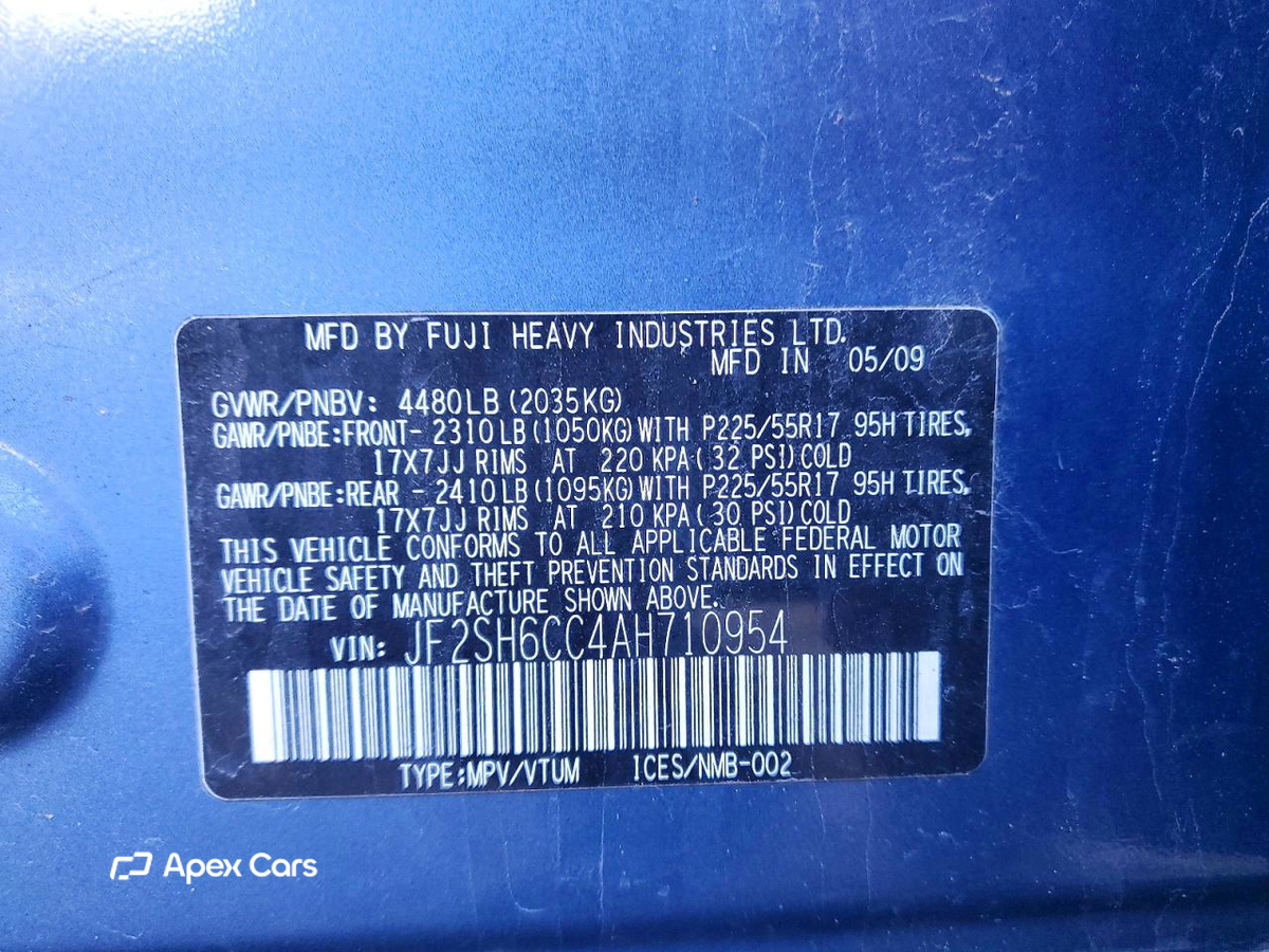 Subaru Forester 2010