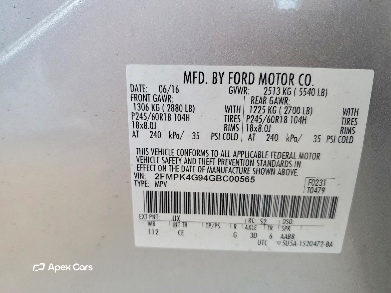 Ford Edge 2016