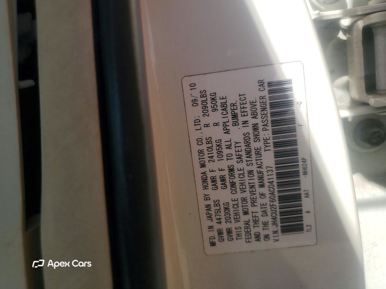 Acura TSX 2010
