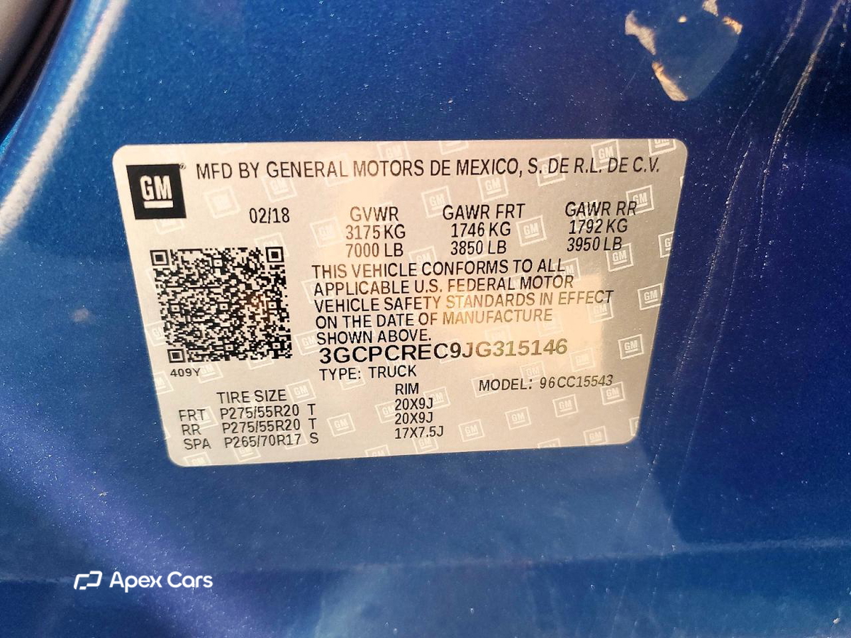 Chevrolet Silverado 2018