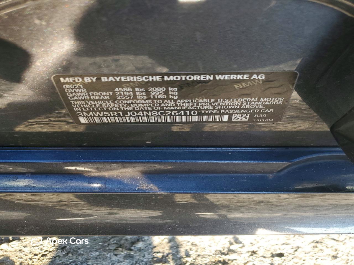 BMW Series 3 2022