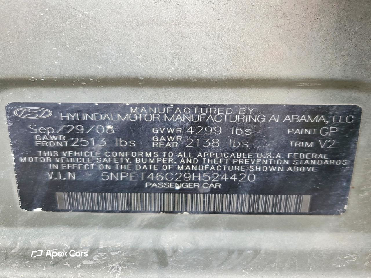 Hyundai Sonata 2009