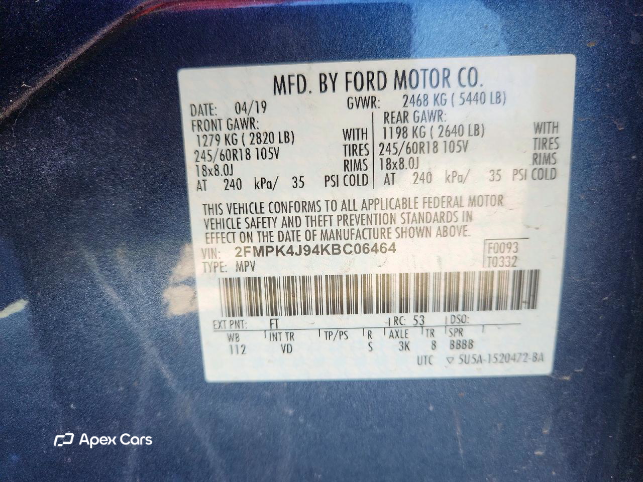 Ford Edge 2019
