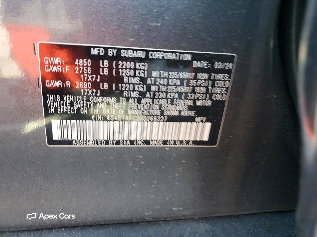 Subaru Outback 2024