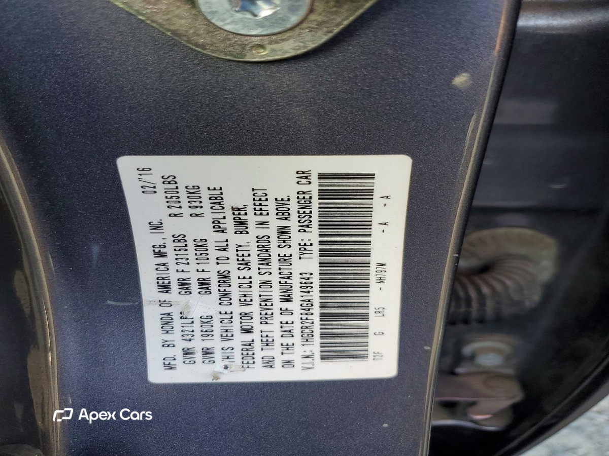 Honda Accord 2016
