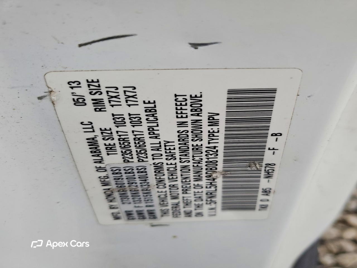 Honda Odyssey 2013