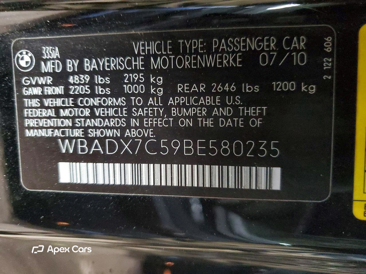 BMW Series 3 2011