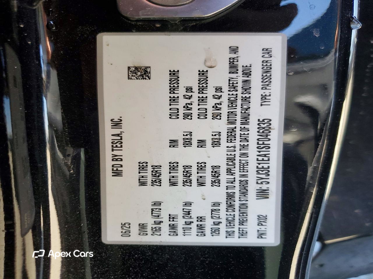 Tesla Model 3 2025