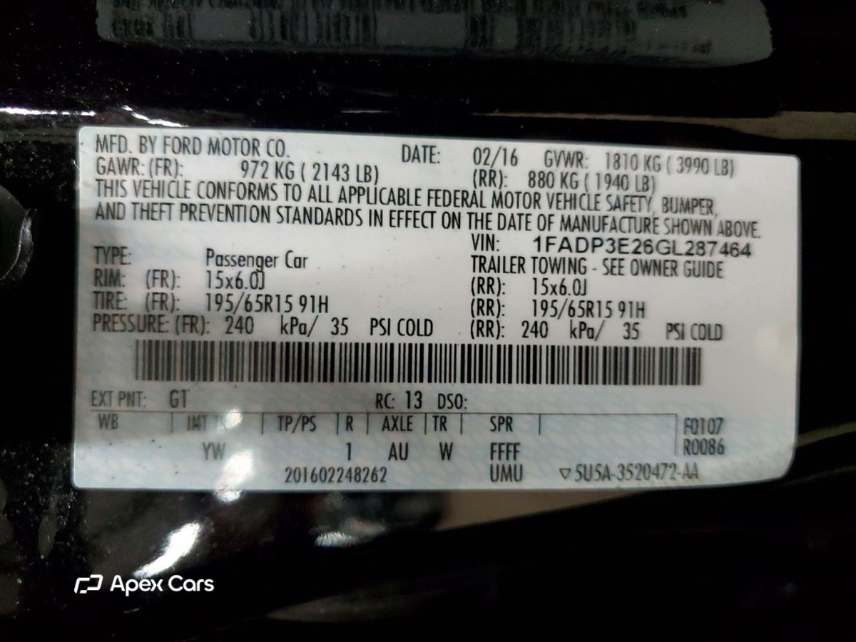 Ford Focus 2016