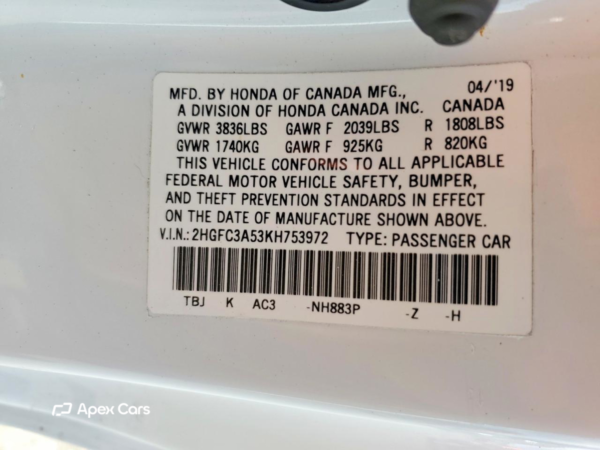 Honda Civic 2019