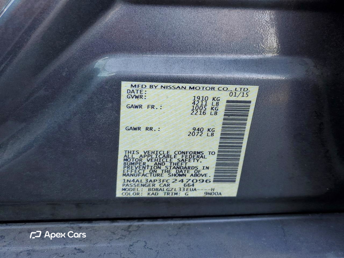Nissan Altima 2015