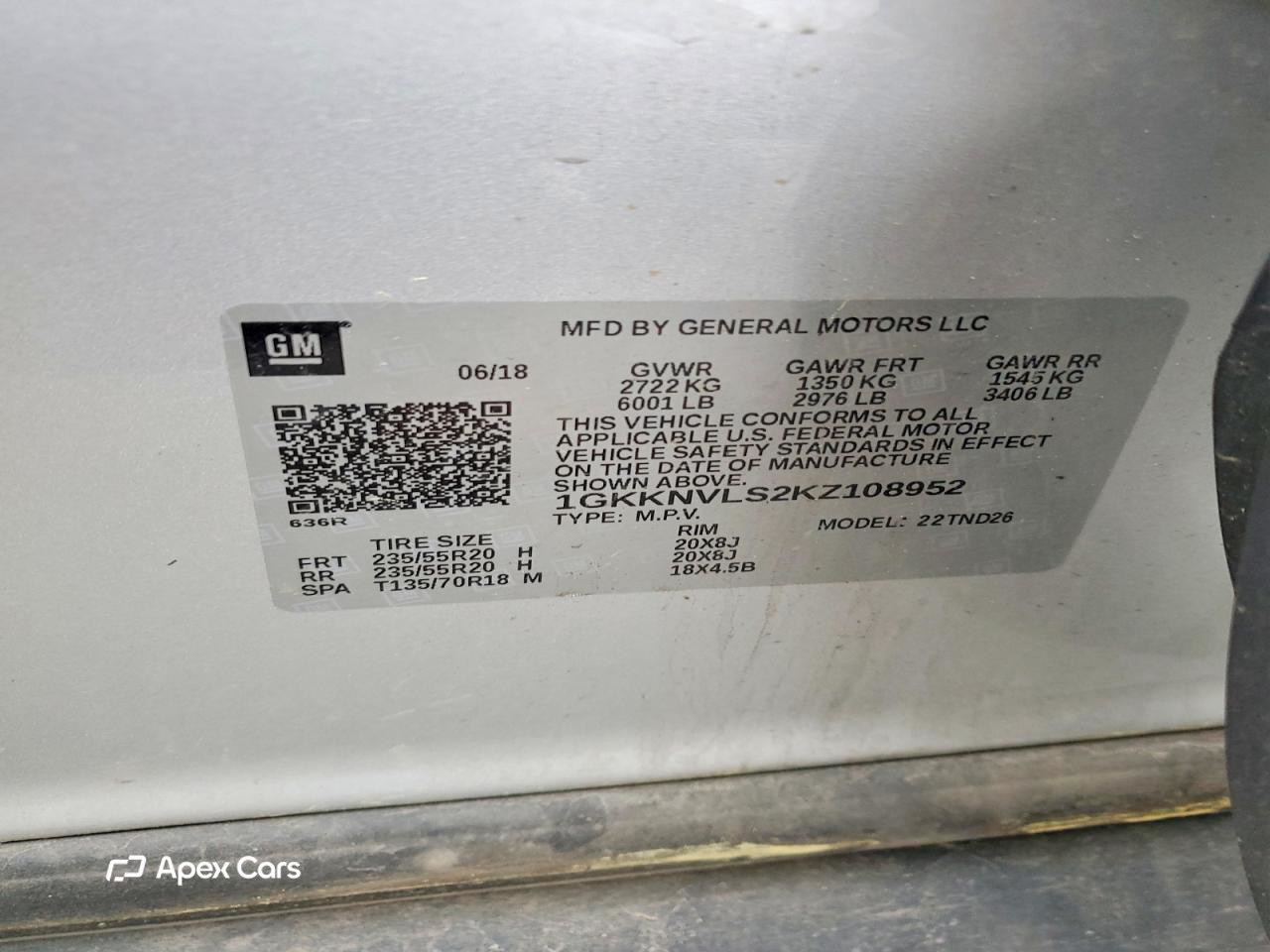 GMC Acadia 2019