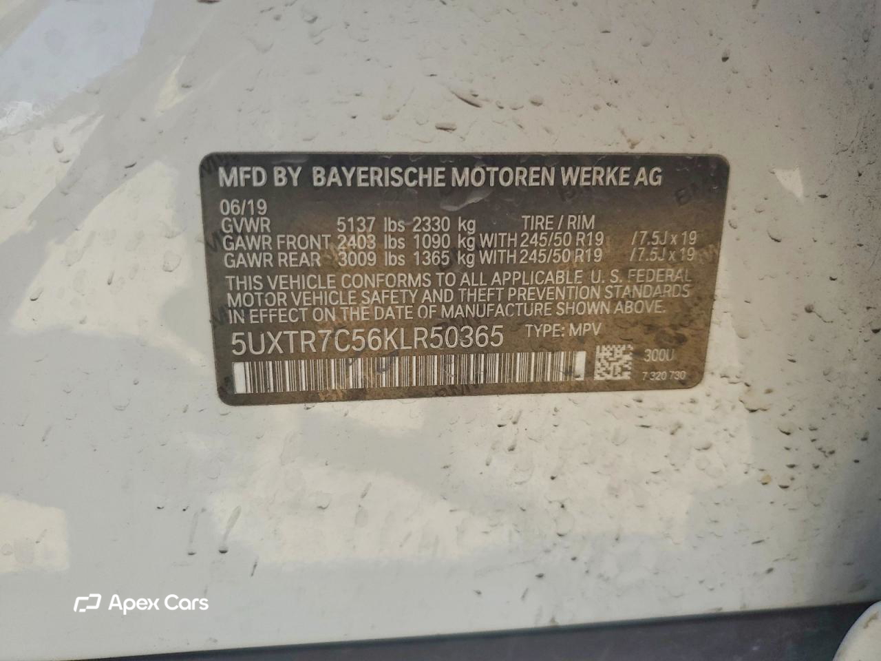 BMW X3 2019