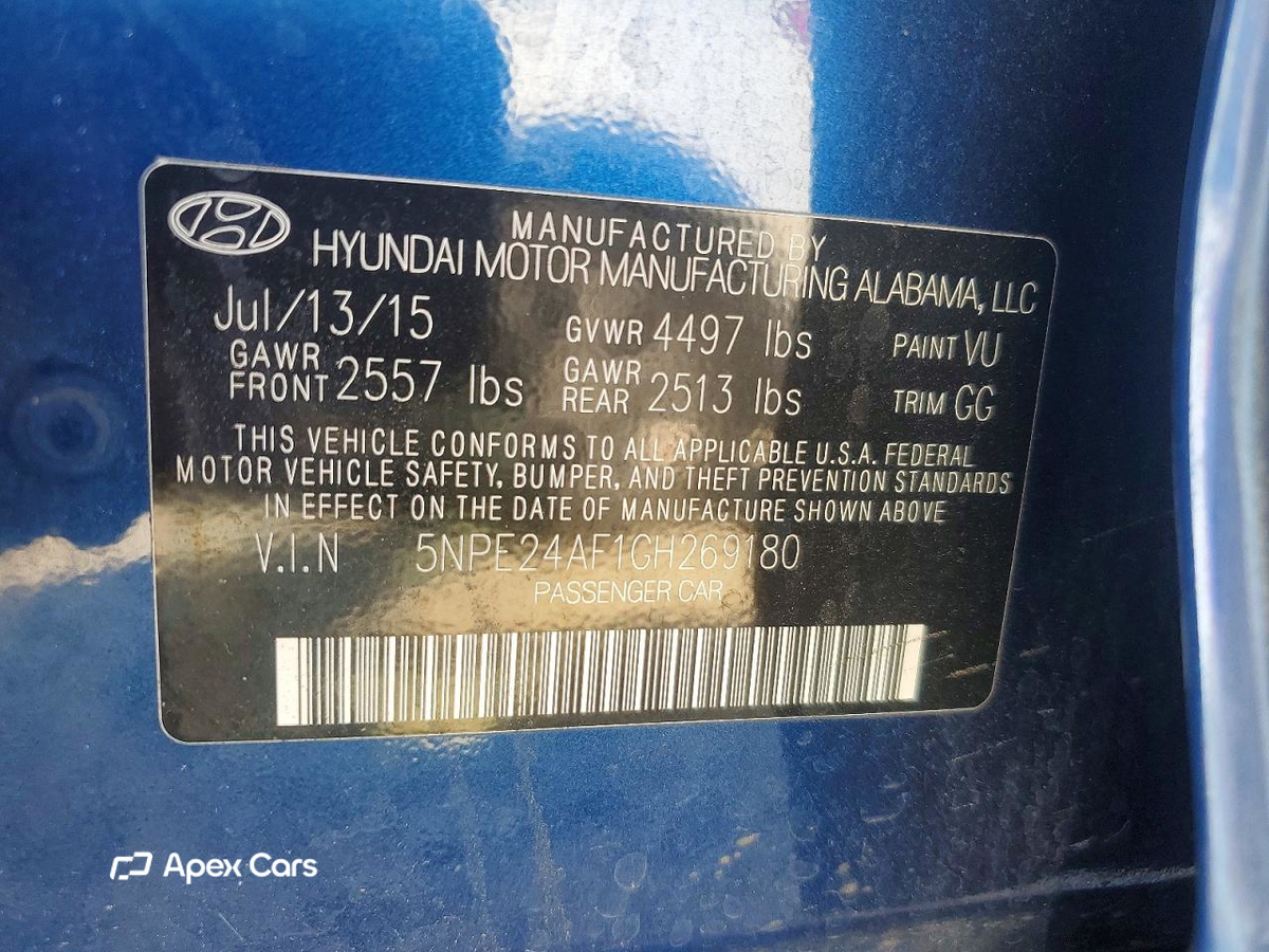 Hyundai Sonata 2016
