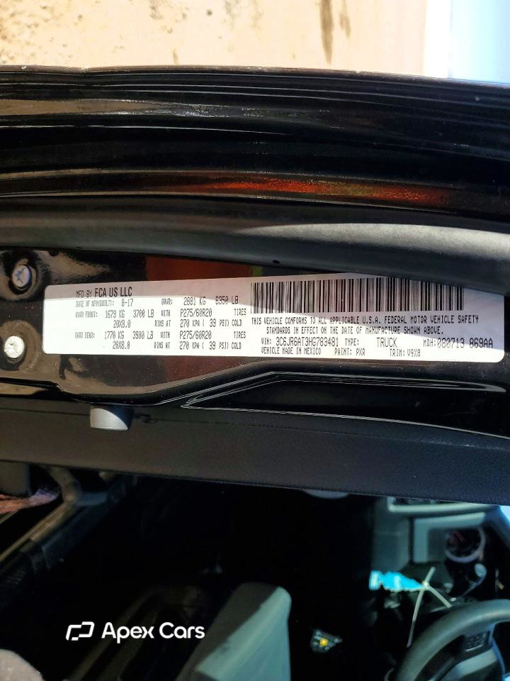 RAM 1500 2017