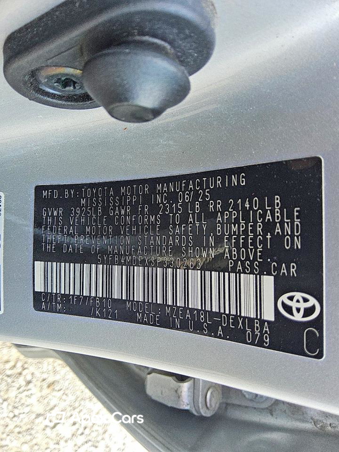 Toyota Corolla 2025