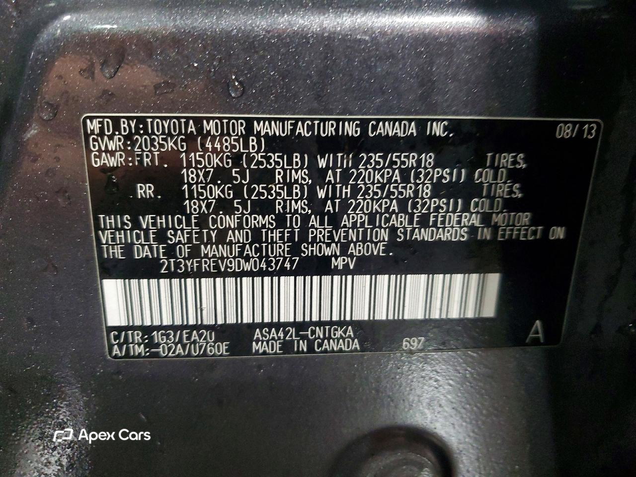 Toyota RAV 4 2013