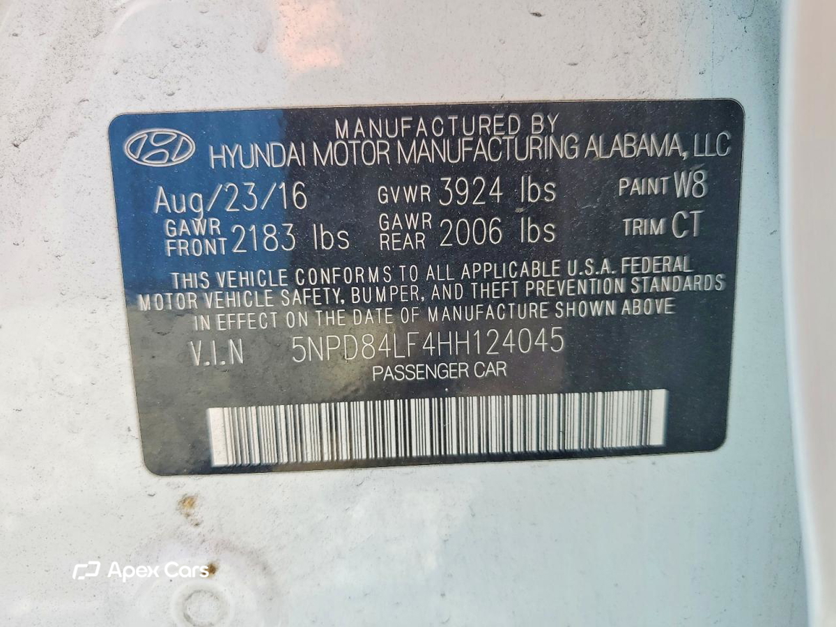 Hyundai Elantra 2017