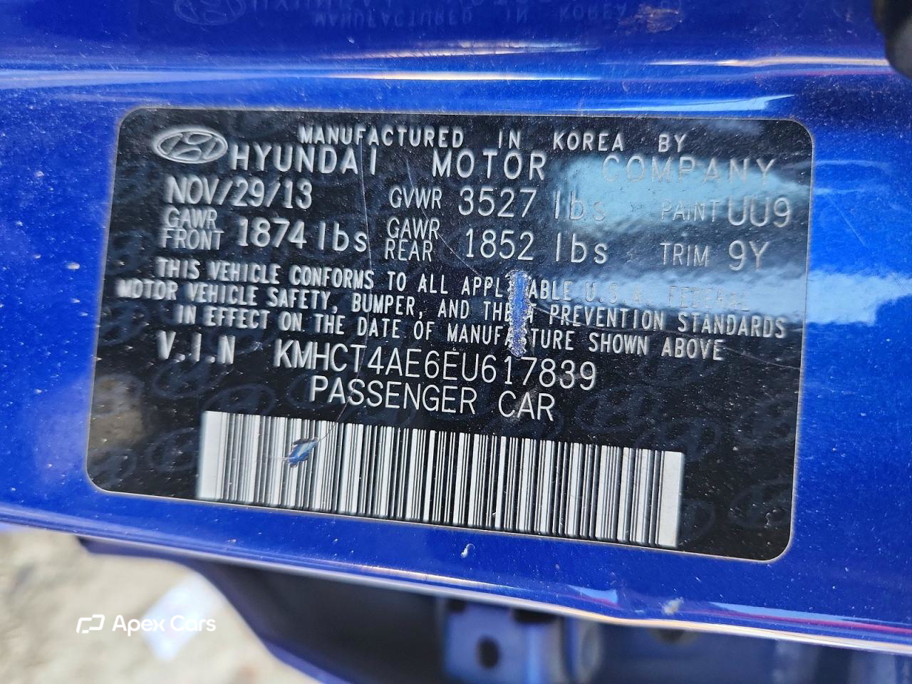 Hyundai Accent 2014